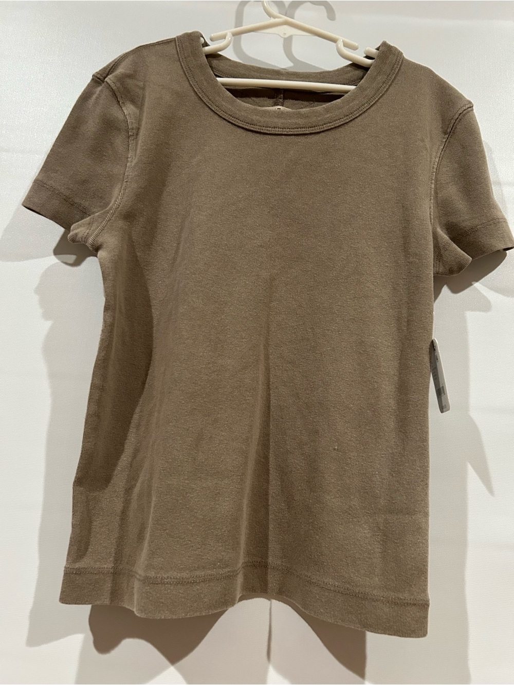 We The Free Short-Sleeve Crewneck Tee in Brown